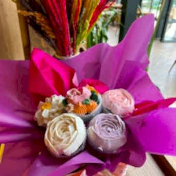 Cupcake Buketi 6'lı
