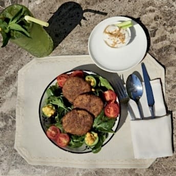 Sebzeli Falafel Sebzeli Falafel